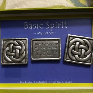 Pewter magnets